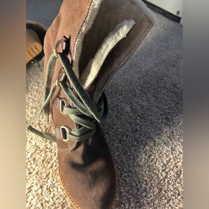 Nike Air / Cole Haan calf boot with fur and waterproof